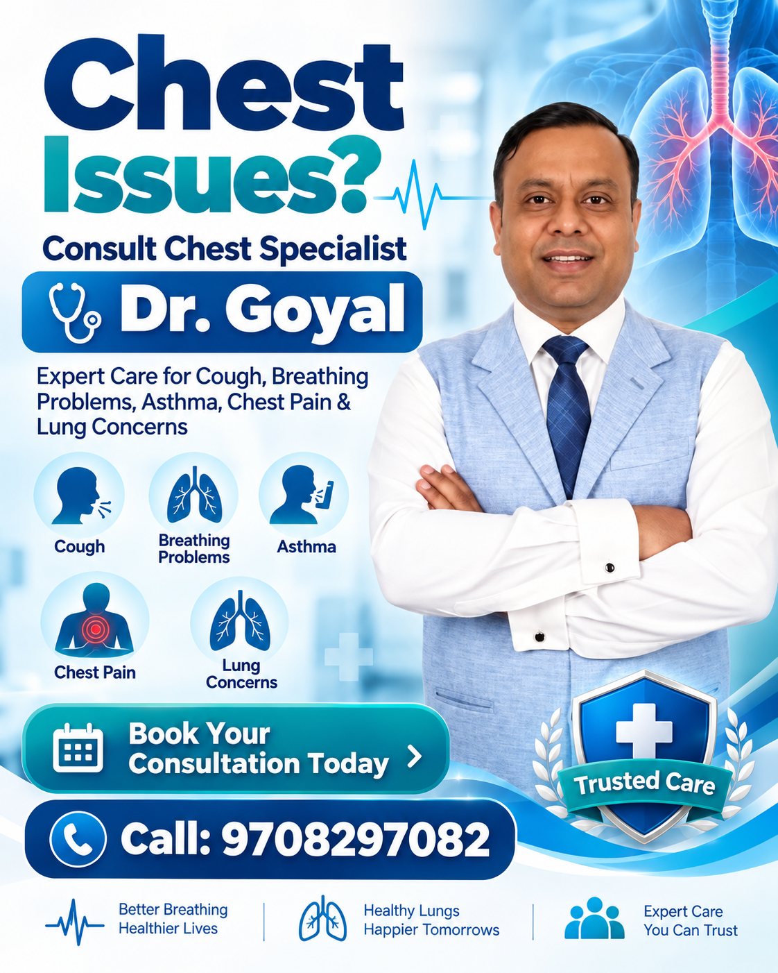Chest Specialist — Dr. Pushker Goyal